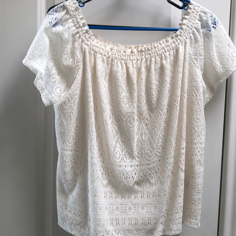 Off the shoulder top